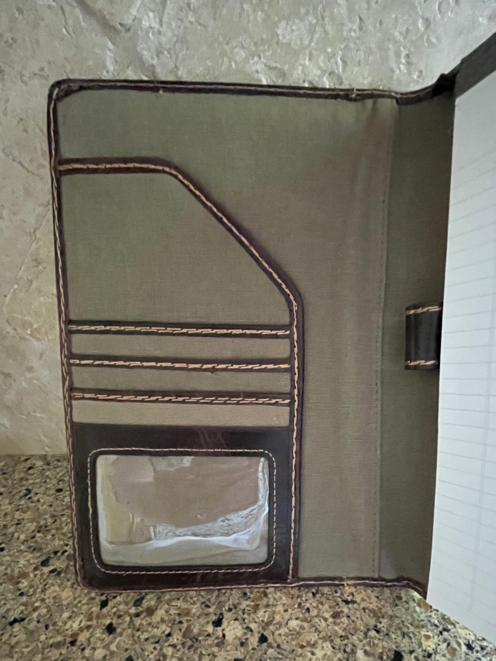 New Journal/Notebook/Portfolio with Pen Loop - Picture 3 of 6